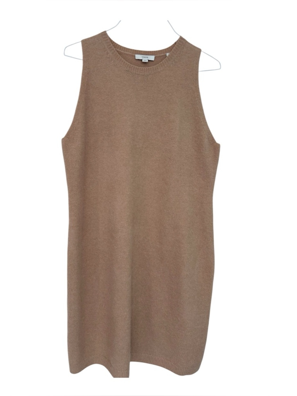 NWT • Vince Sleeveless Sweater Dress in Brittle